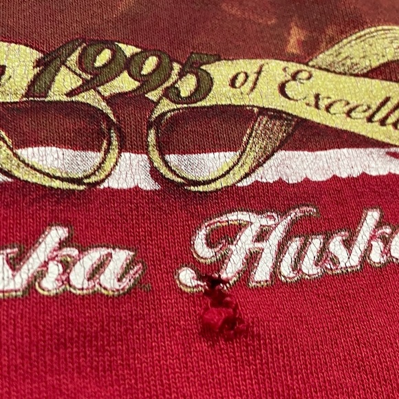 Vintage University of Nebraska Cornhuskers 1995 National Champions Sweatshirt - Picture 7 of 8